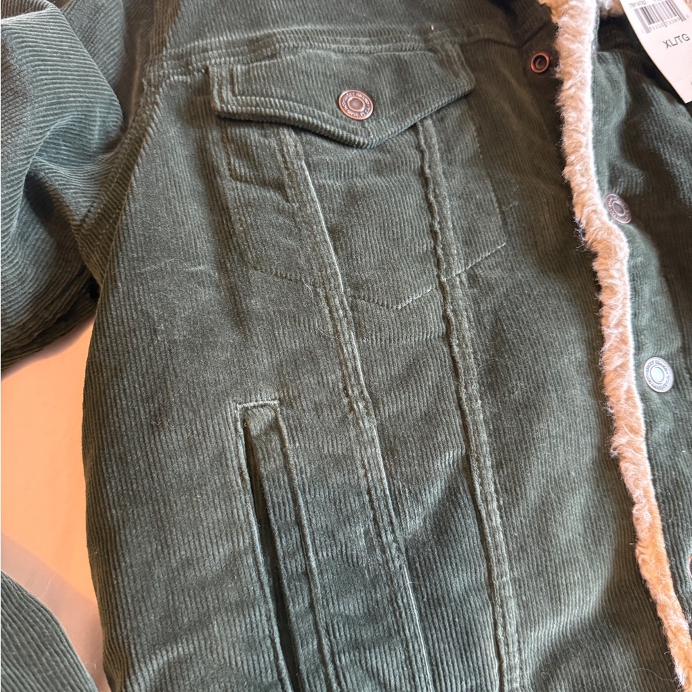 Lucky brand sherpa lined trucker jacket - Picture 5 of 6